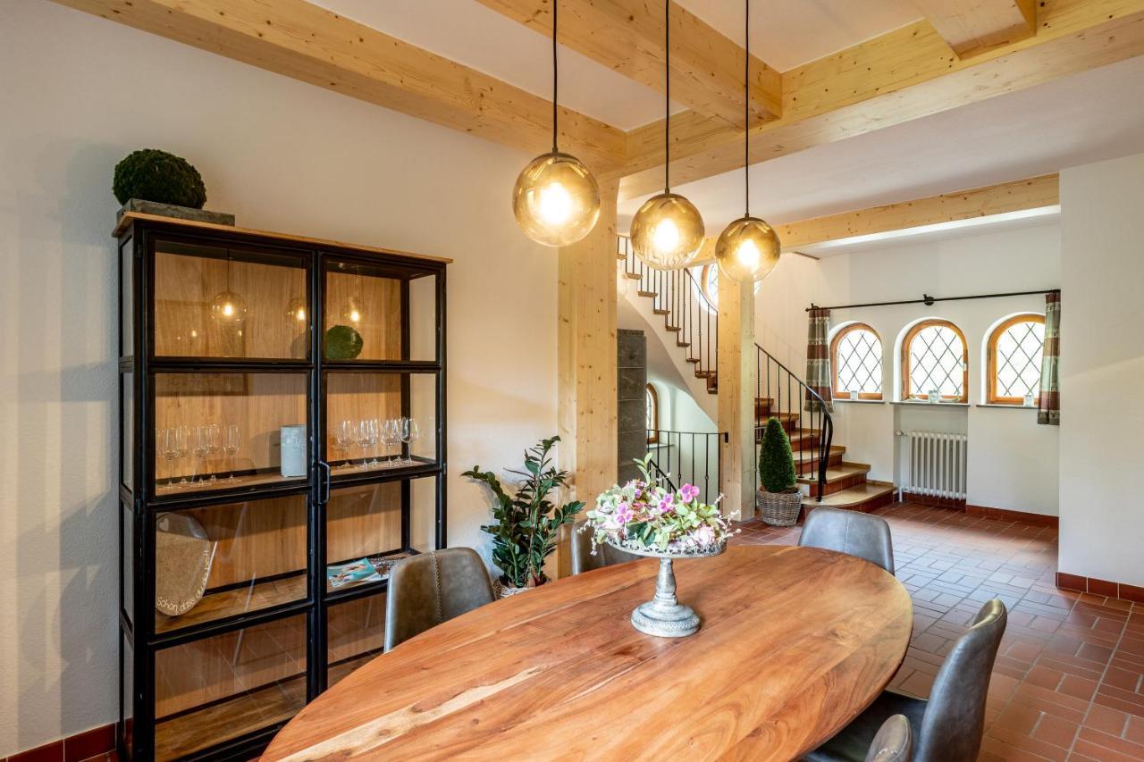 Landhaus Karbach Komplett Oder Einzelne Wohneinheiten Villa Inkl Sauna Bzw Waldhaeuschen Hirten Eksteriør bilde