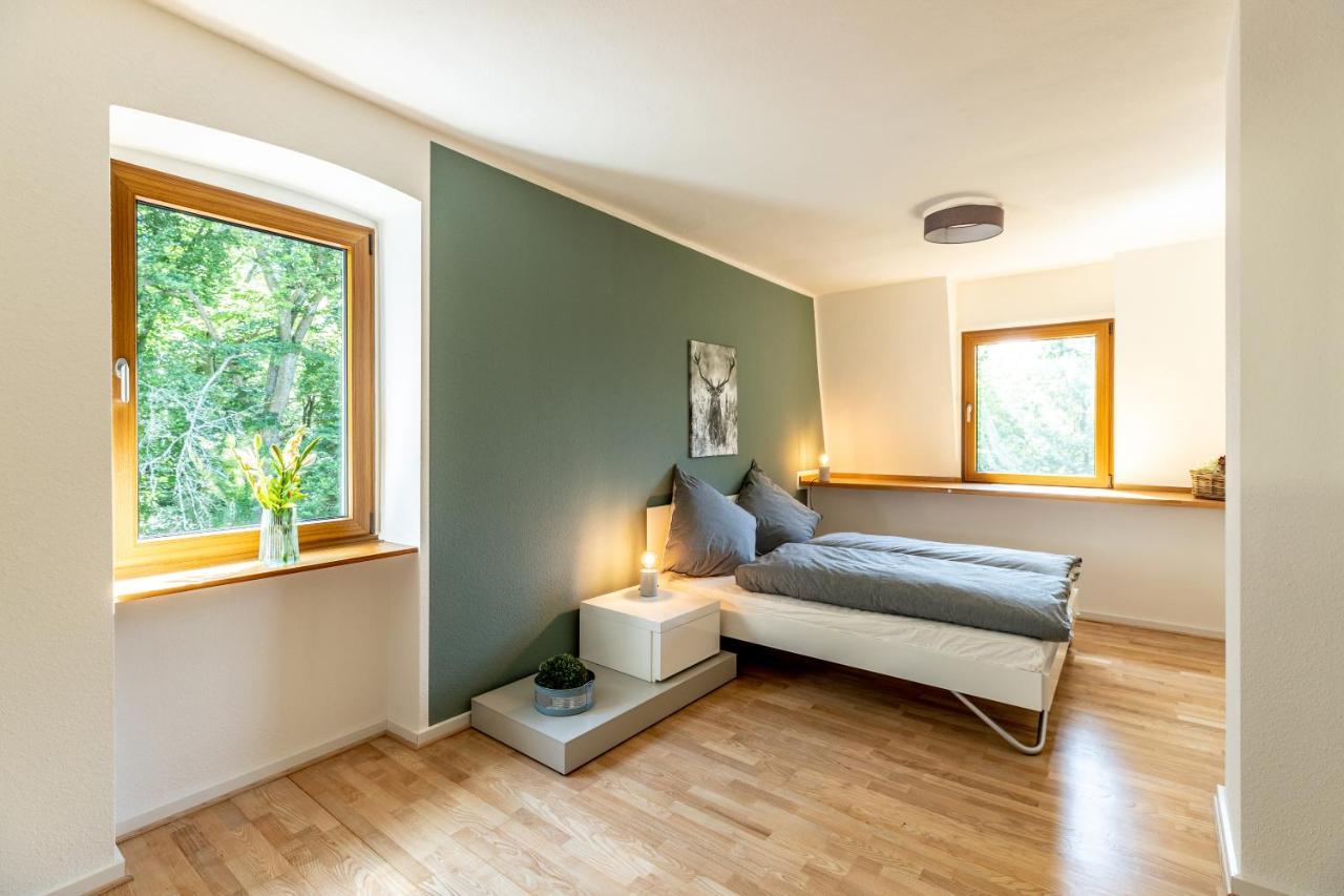 Landhaus Karbach Komplett Oder Einzelne Wohneinheiten Villa Inkl Sauna Bzw Waldhaeuschen Hirten Eksteriør bilde