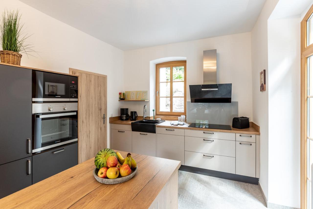 Landhaus Karbach Komplett Oder Einzelne Wohneinheiten Villa Inkl Sauna Bzw Waldhaeuschen Hirten Eksteriør bilde